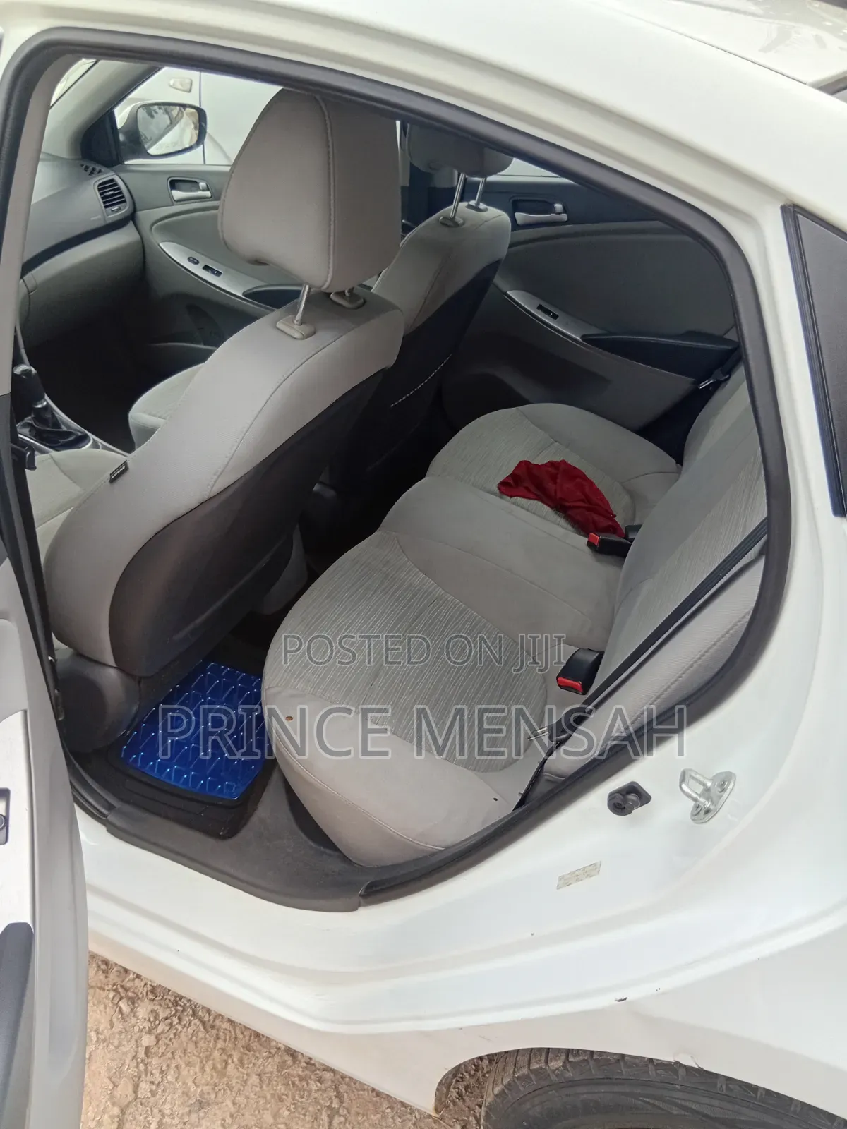Hyundai Accent GLS 4dr Sedan (1.6L 4cyl 6M) 2015 White