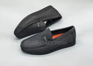 Clarks Loafers Shoes Black Brown