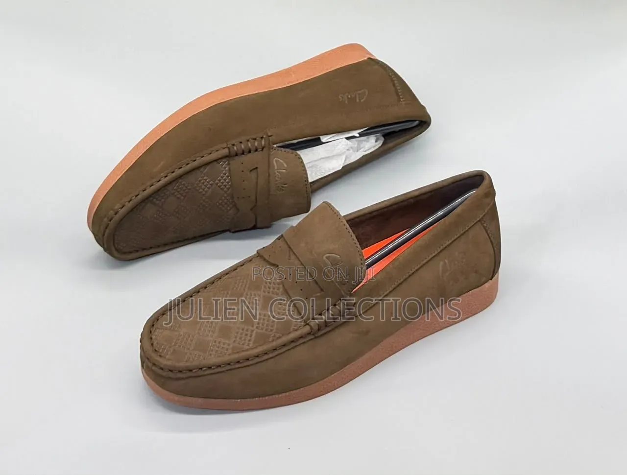 Clarks Loafers Shoes Black Brown