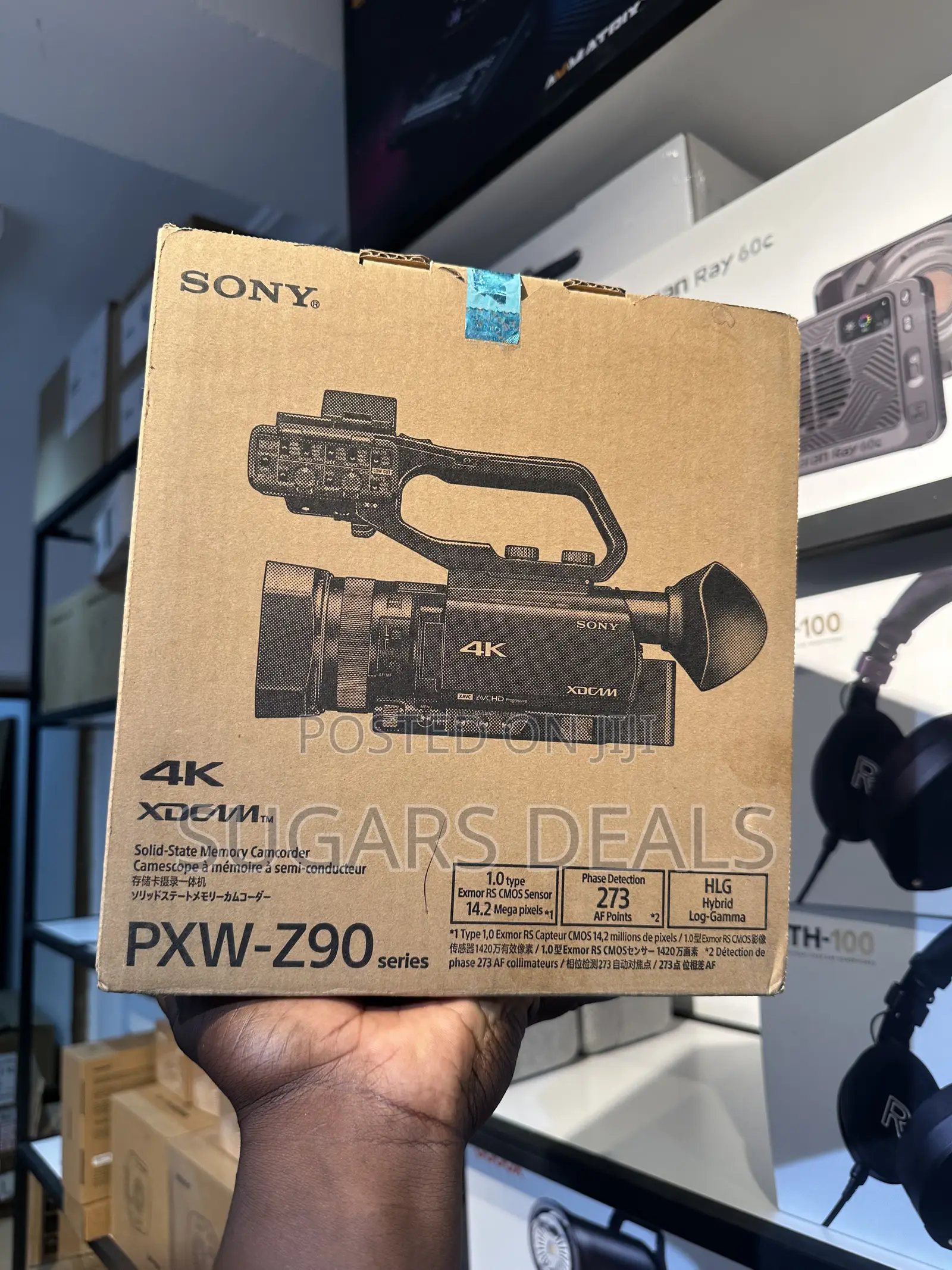 Sony PXW-Z90v 4k HDR Xdcam With Fast Hybrid Af
