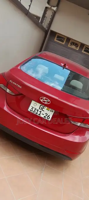 Hyundai Elantra 2014 Red