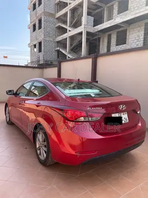 Hyundai Elantra 2014 Red