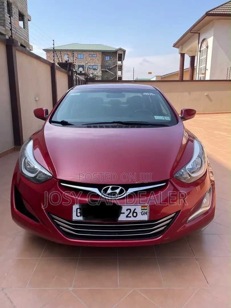 Hyundai Elantra 2014 Red
