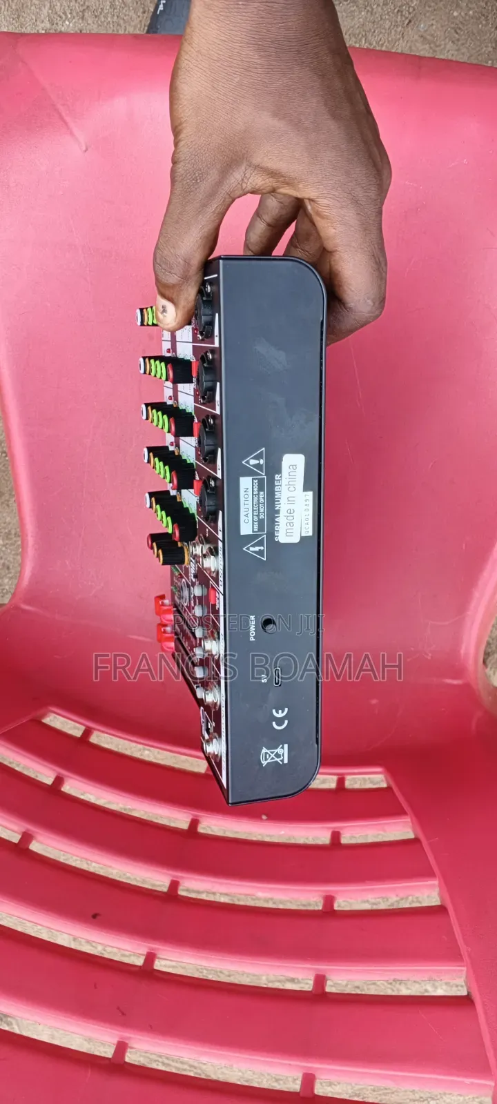 4 to 6 to Channels Mixer With Bluetooth and USB