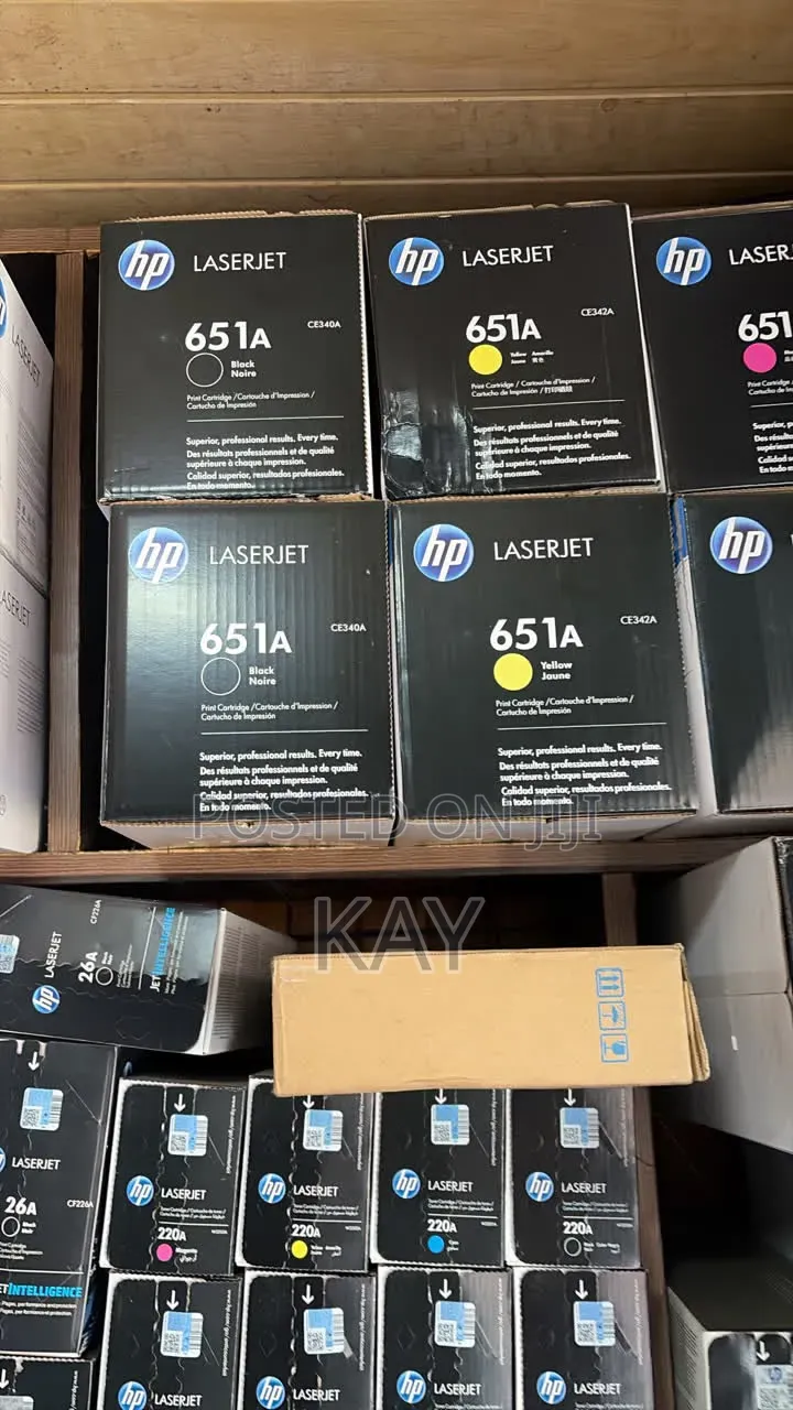 HP 651a Toners
