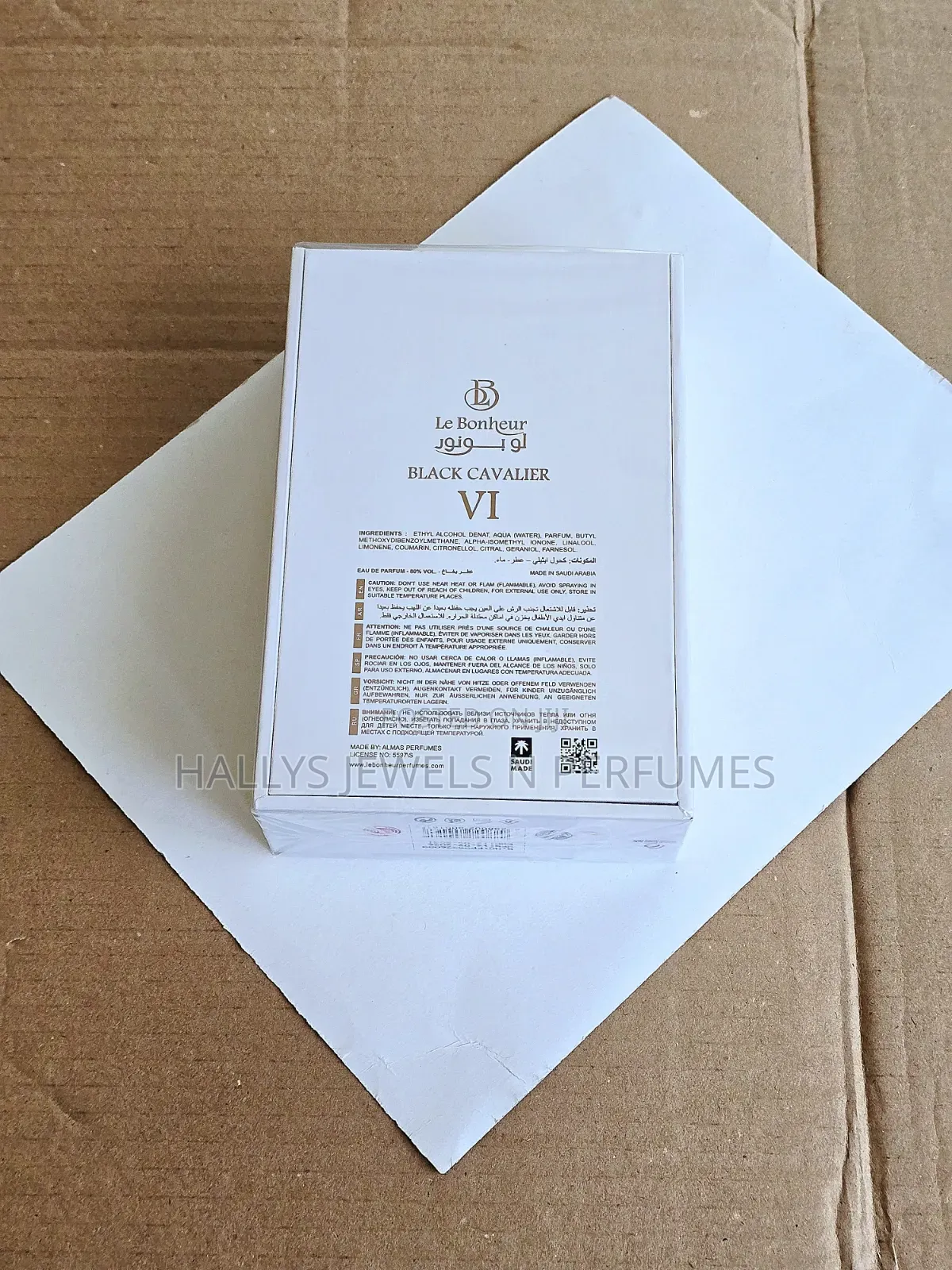 Black Cavalier VI Perfume by Le Bonheur