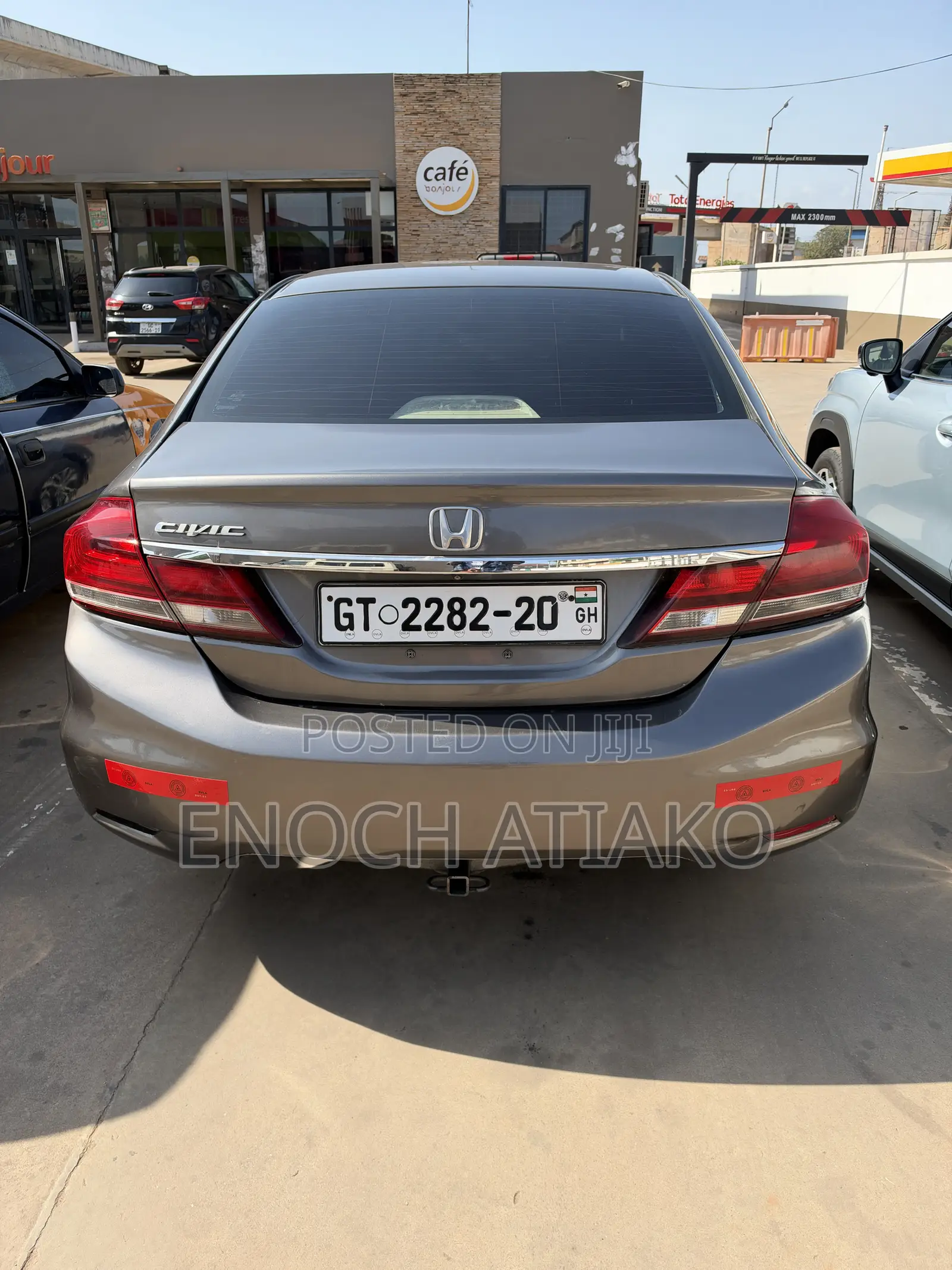 Honda Civic EX-L 4dr Sedan (1.8L 4cyl CVT) 2015 Gray