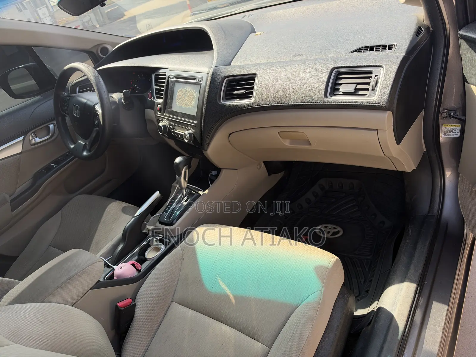 Honda Civic EX-L 4dr Sedan (1.8L 4cyl CVT) 2015 Gray