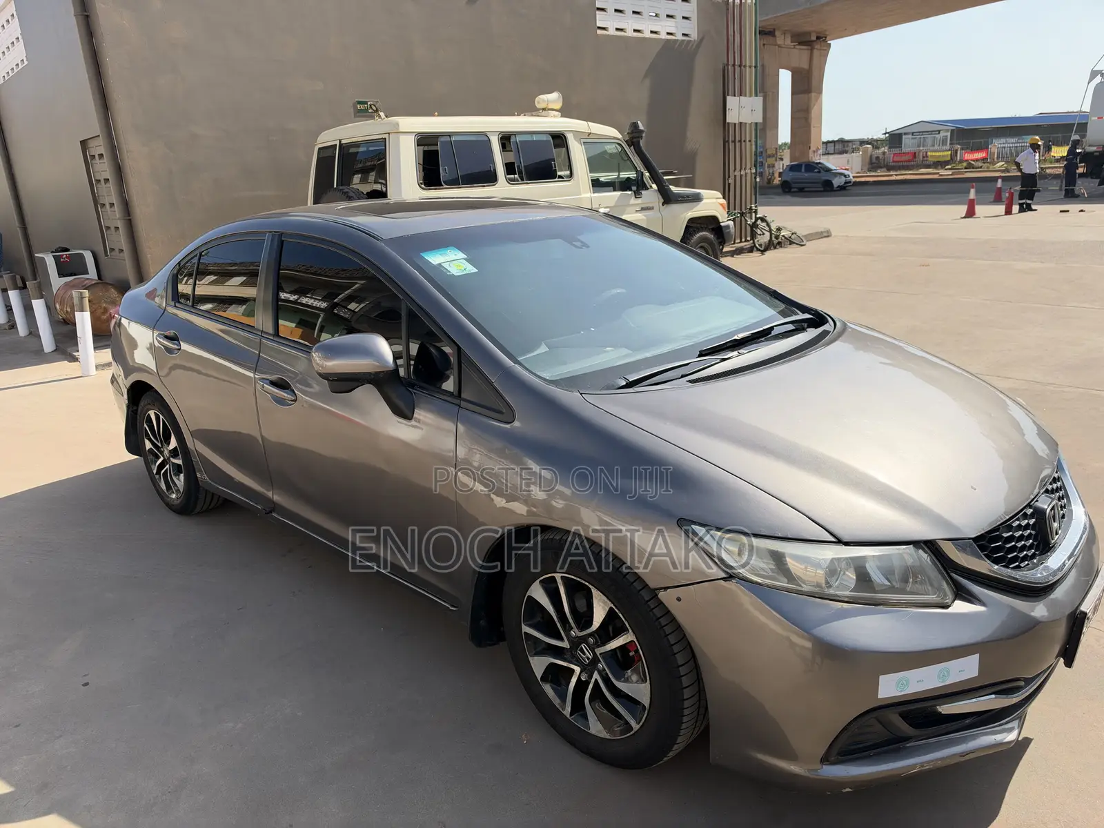 Honda Civic EX-L 4dr Sedan (1.8L 4cyl CVT) 2015 Gray