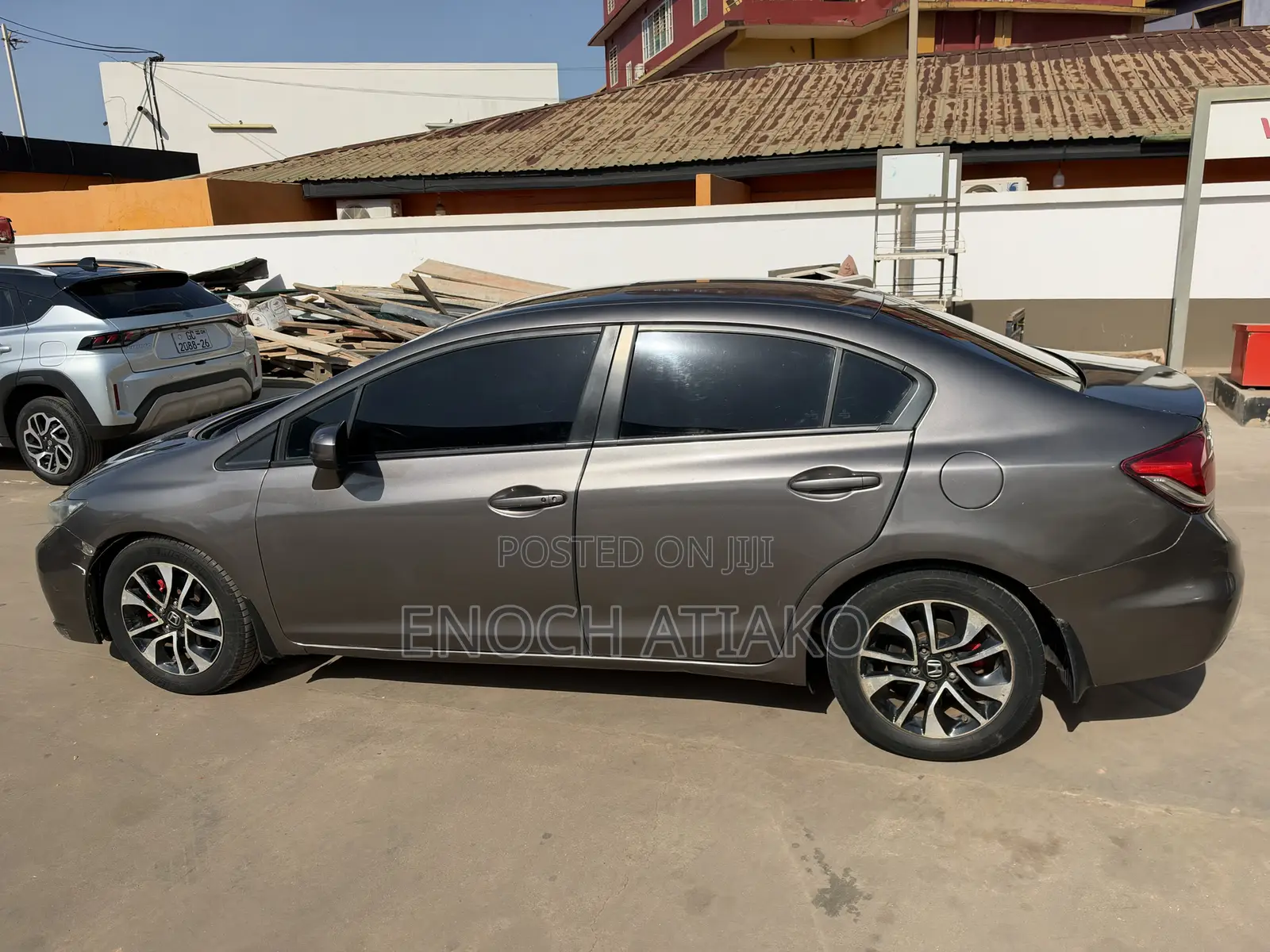 Honda Civic EX-L 4dr Sedan (1.8L 4cyl CVT) 2015 Gray