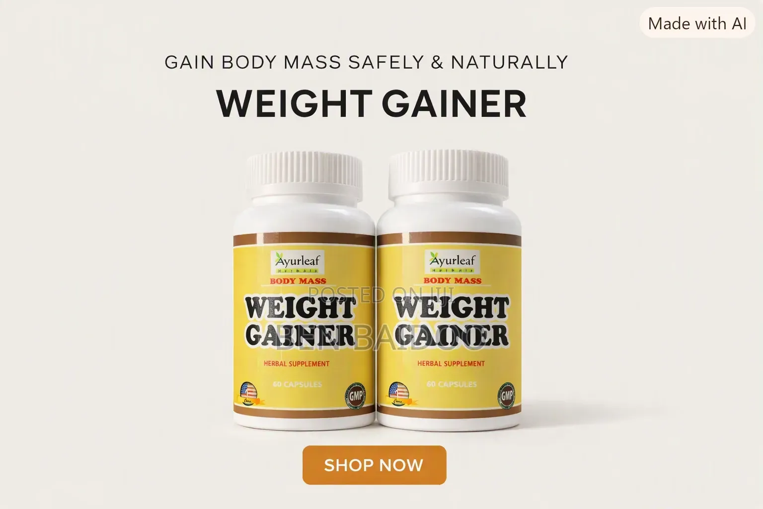 Weight Gainer Supplement (Natural Results)