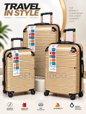 Authentic Travelling Bags 3in1 (Travel in Style)