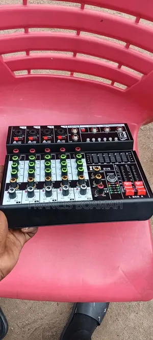 4 to 6 to Channels Mixer With Bluetooth and USB