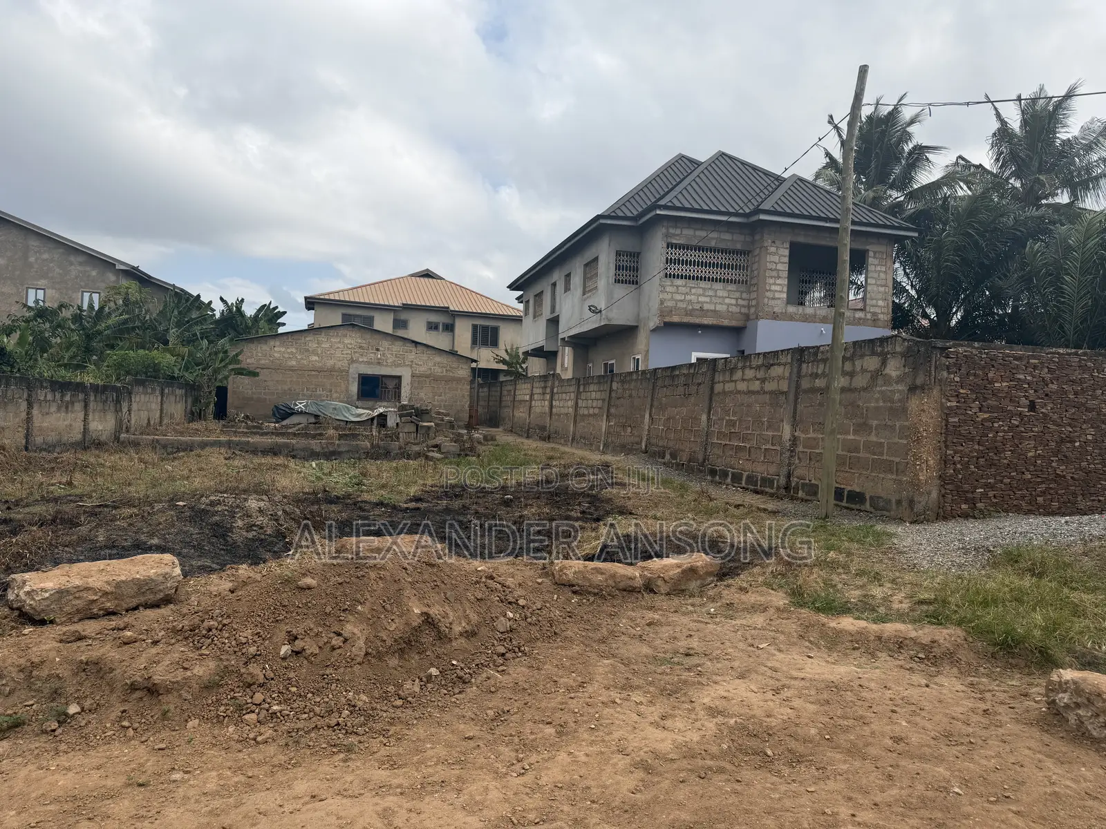 Registered 2 Plots of Land for Sale at Adenta Sawmill - Prime Location