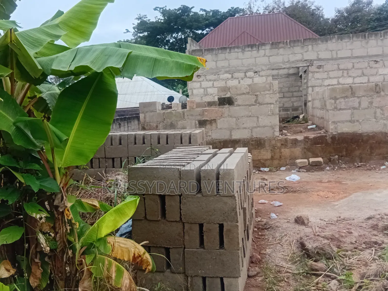 Uncompleted 4bdrm at Akrafo Kokoben Near Nketia, Kumasi for Sale