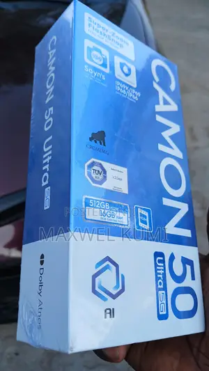 New Tecno Camon 50 Ultra 512 GB Black