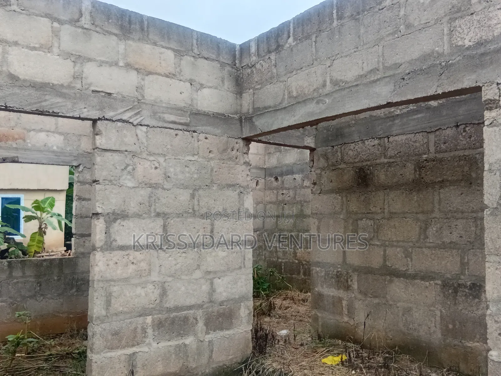 Uncompleted 4bdrm at Akrafo Kokoben Near Nketia, Kumasi for Sale