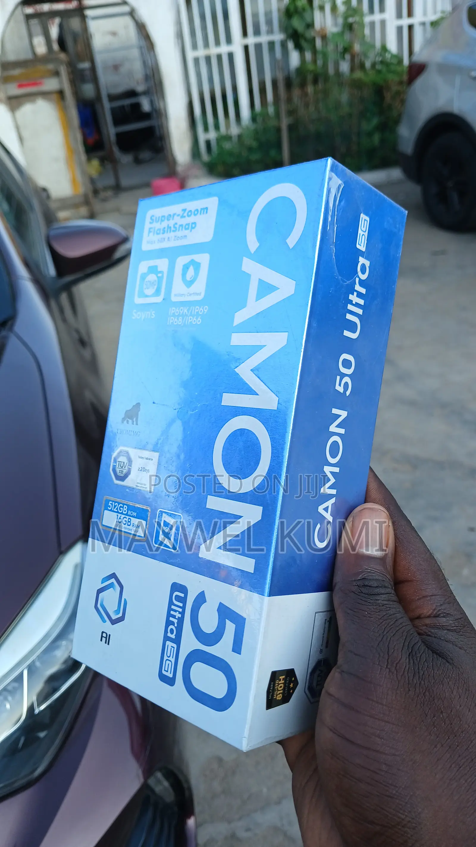New Tecno Camon 50 Ultra 512 GB Black