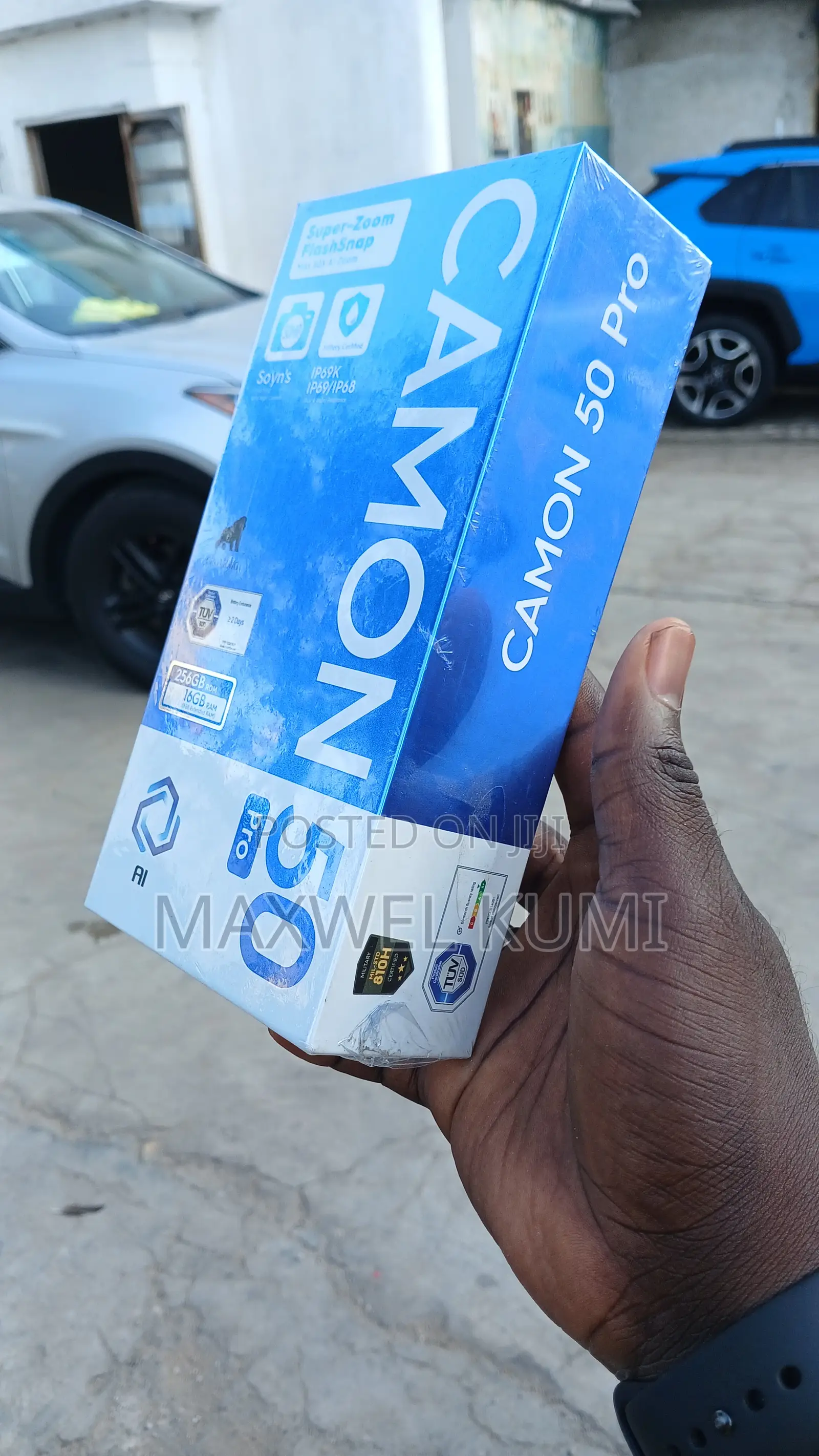 New Tecno Camon 50 Pro 256 GB Black