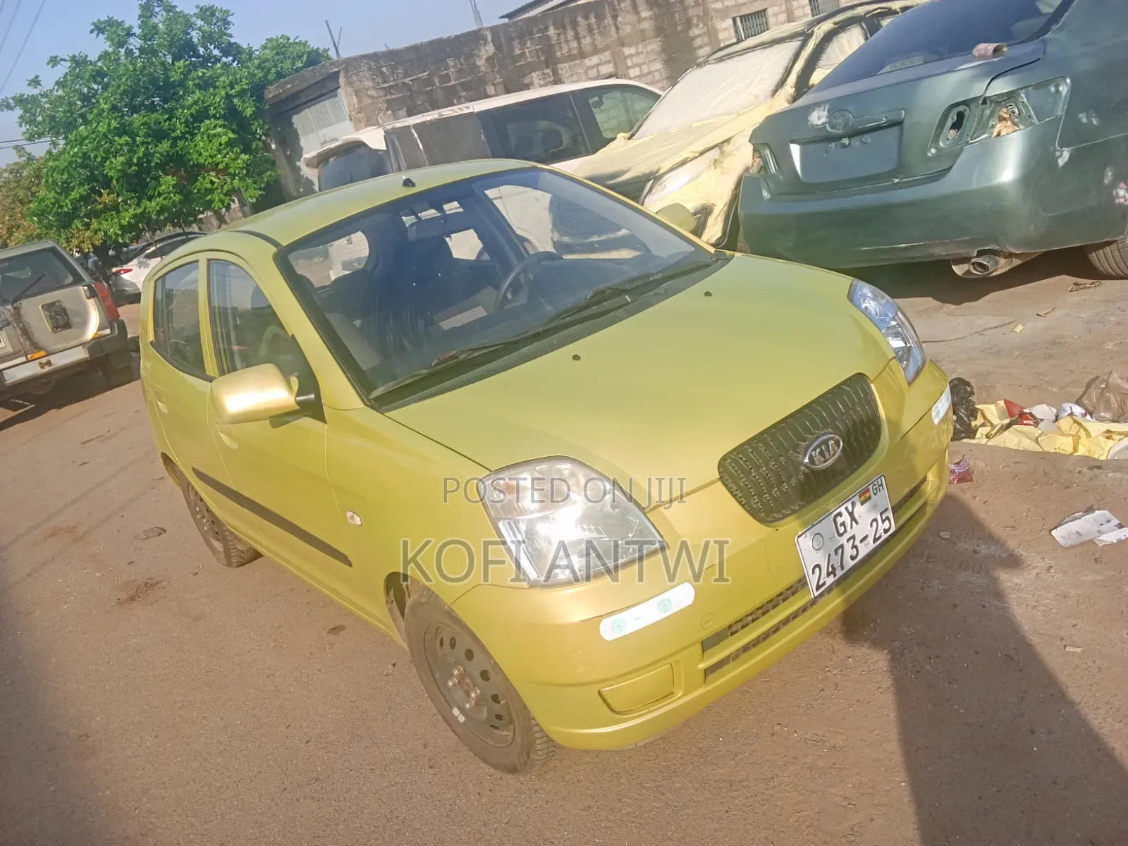 Kia Picanto 2004 Yellow
