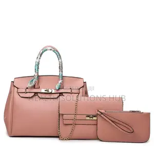 Quality Soft Leather 3 in 1 Ladies Bag
