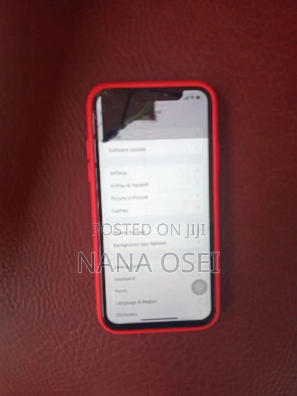 Apple iPhone X 64 GB Blue