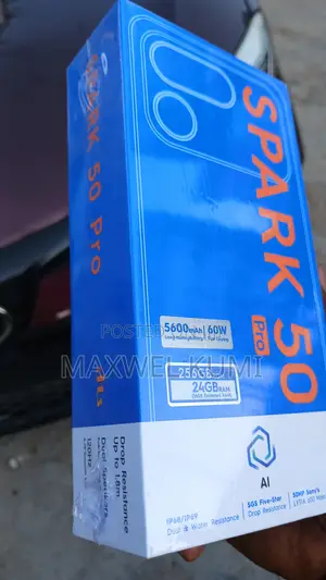 New Tecno Spark 50 Pro 256 GB White