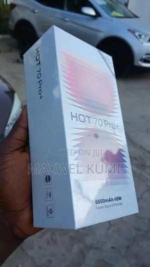 New Infinix Hot 70 Pro 5G+ 256 GB Black