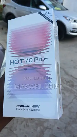 New Infinix Hot 70 Pro 5G+ 256 GB Black