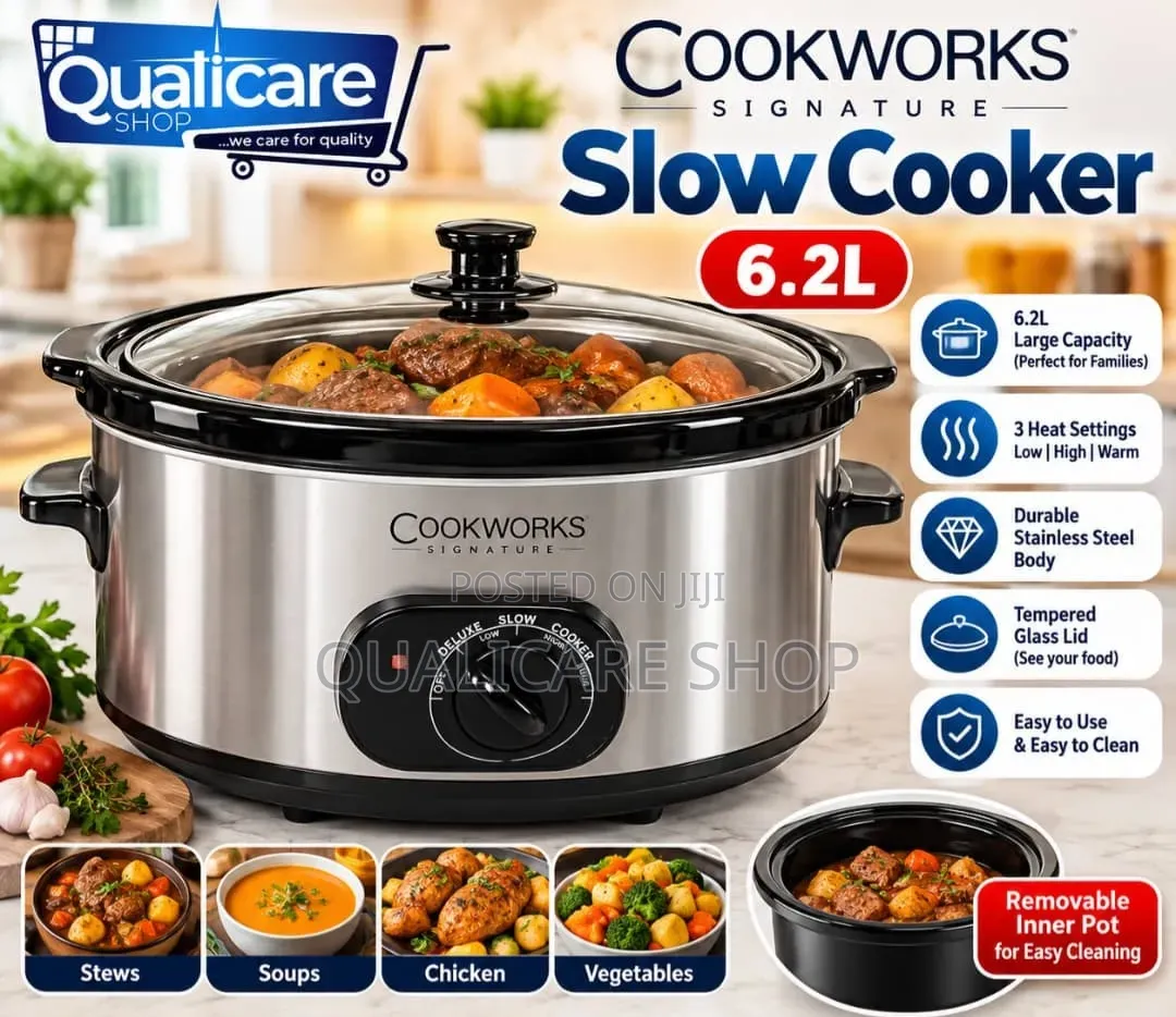 Slow Cooker 6.2L Cookworks