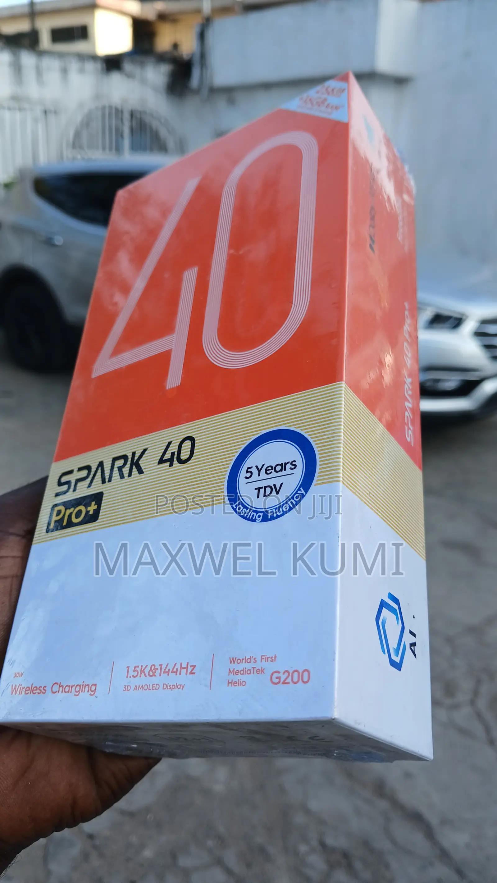 New Tecno Spark 40 Pro+ 256 GB Black