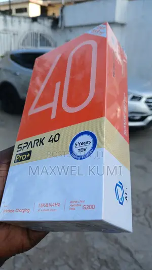 New Tecno Spark 40 Pro+ 256 GB Black