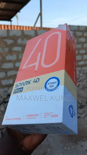 New Tecno Spark 40 Pro+ 256 GB Gold