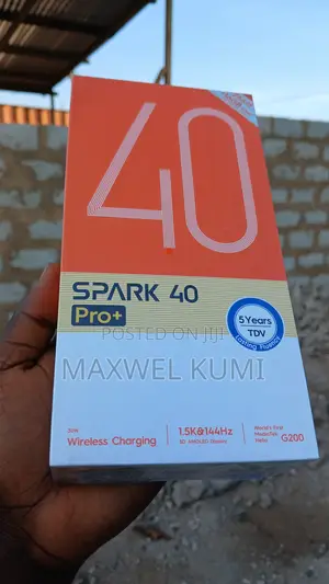 New Tecno Spark 40 Pro+ 256 GB Gold