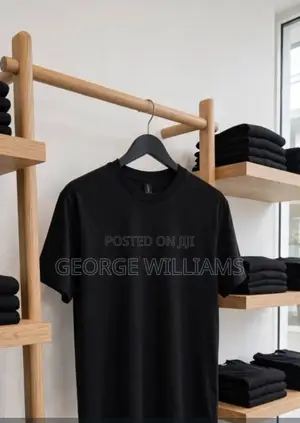 Original Gildan T Shirts Black & White All Sizes