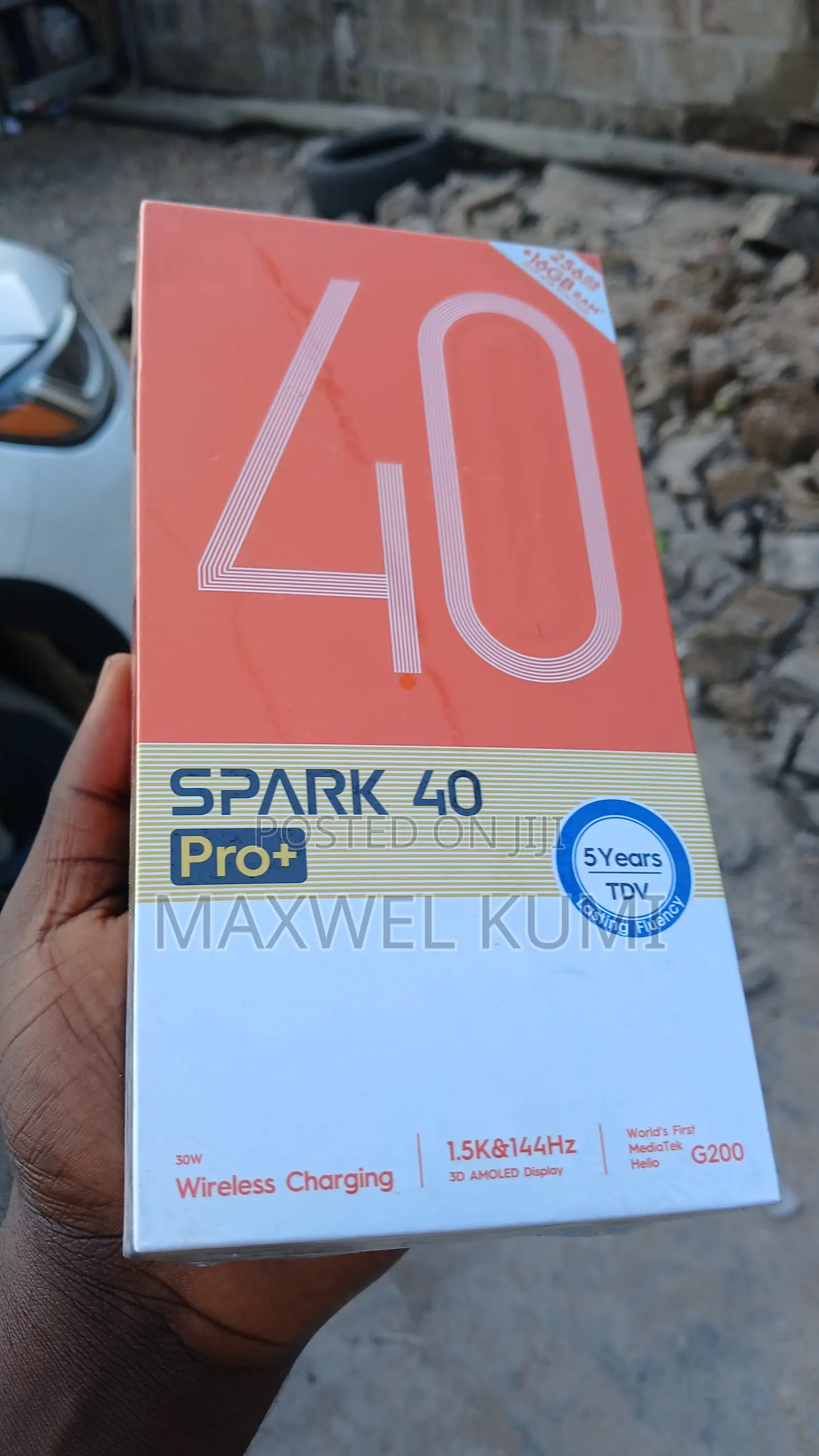 New Tecno Spark 40 Pro+ 256 GB Orange