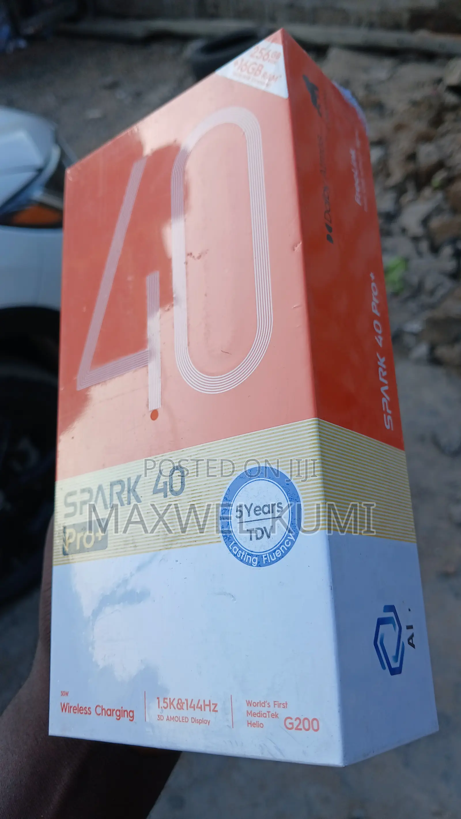 New Tecno Spark 40 Pro+ 256 GB Orange