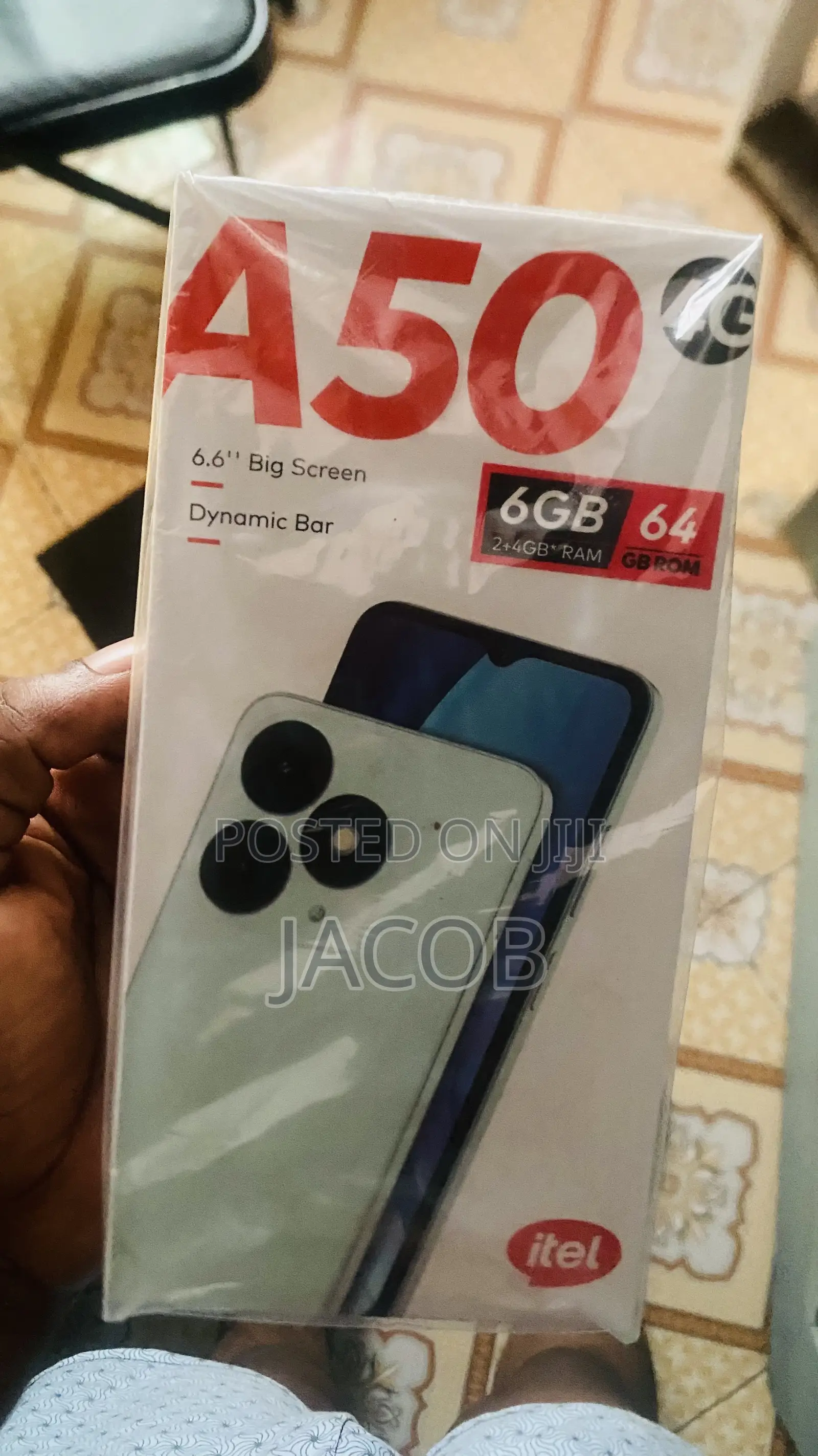 Itel A50 128 GB Black
