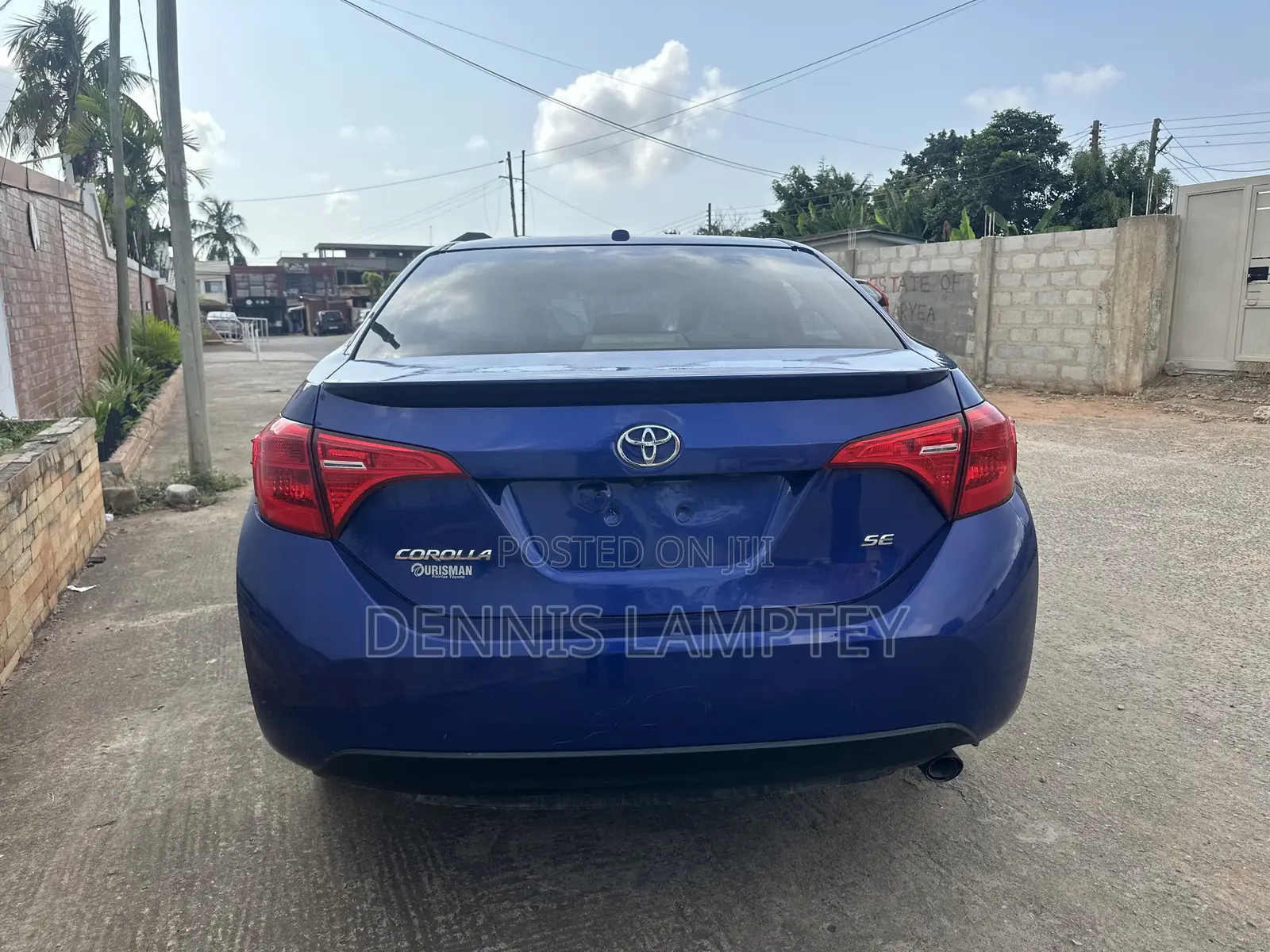 Toyota Corolla 2017 Blue