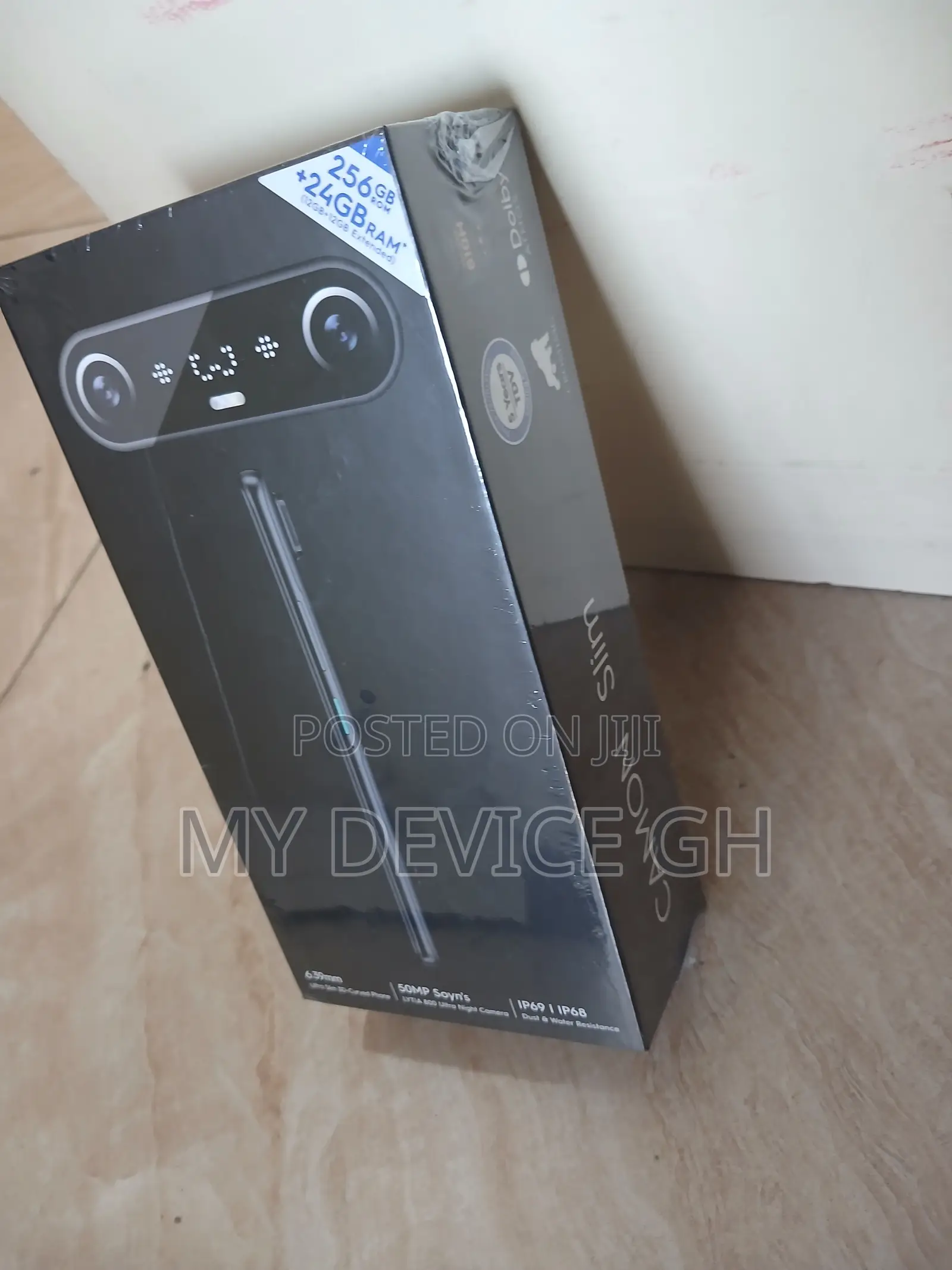 New Tecno Camon Slim 256 GB Black