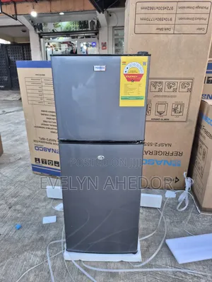 Nice Nasco 138L Divided Top Freezer With Lock and Key for Sale