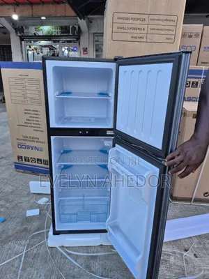 Nice Nasco 138L Divided Top Freezer With Lock and Key for Sale