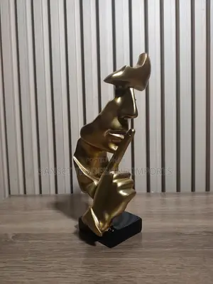 Silence Is Golden Decor Piece
