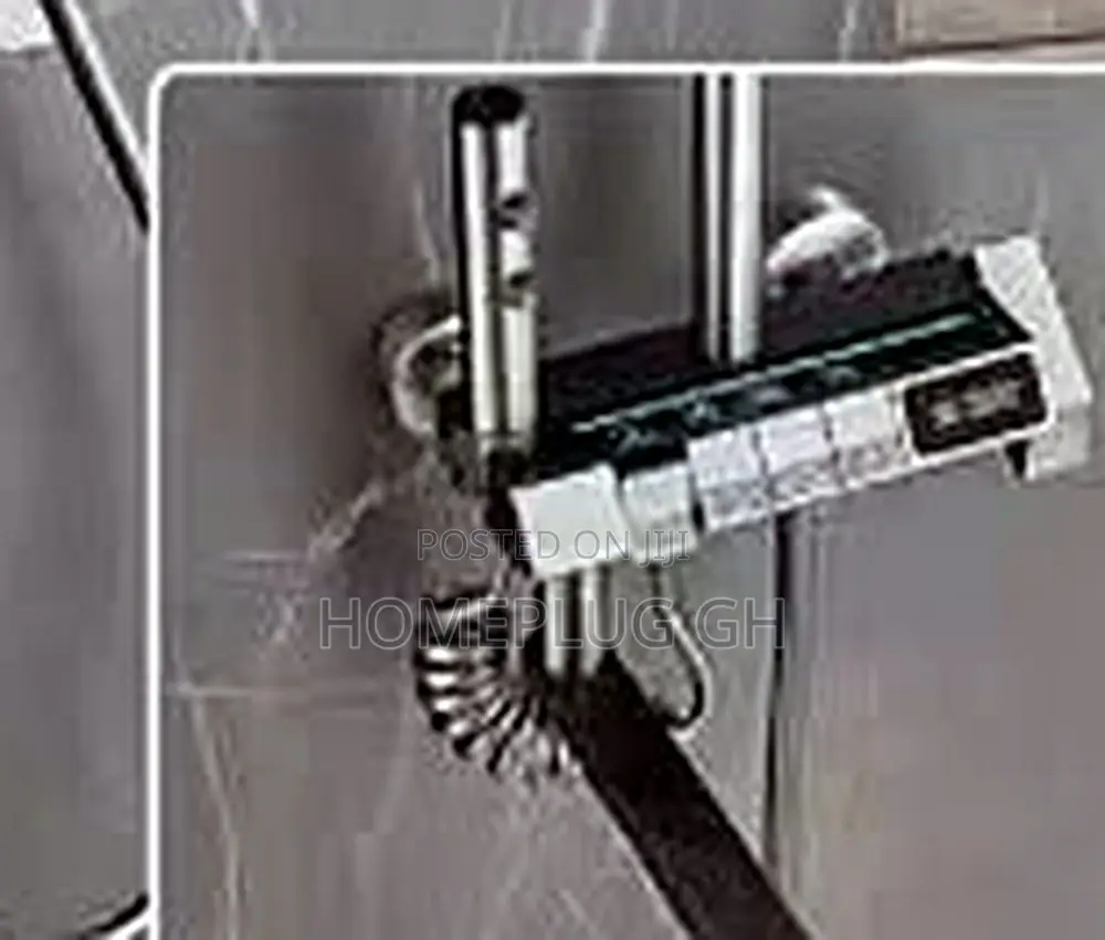 Concealed Shower Mixer Set – Gray Square (AL-406)
