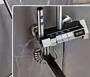 Concealed Shower Mixer Set – Gray Square (AL-406)