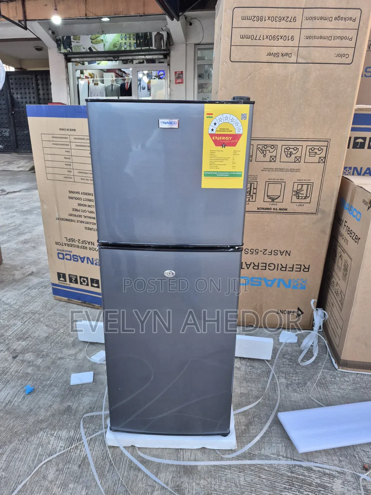 Quality Top Notch of Nasco Top Freezer 138L Available