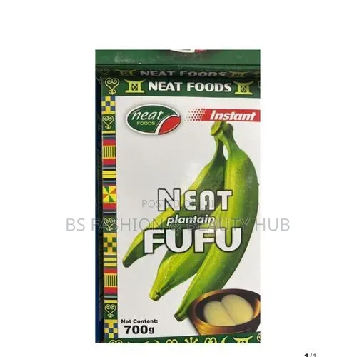 Neat Plantain Fufu