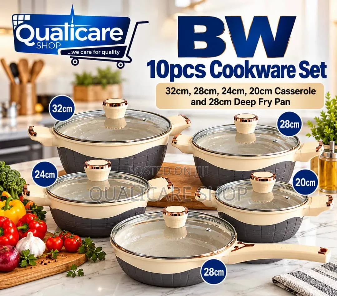 Bw 10pcs Cookware Set