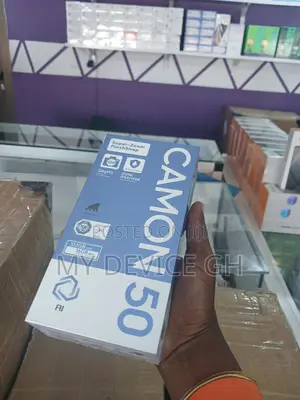 New Tecno Camon 50 256 GB Black