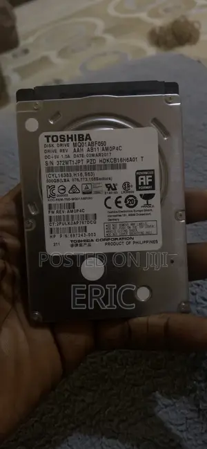Toshiba Hard Disk Drive for Sale